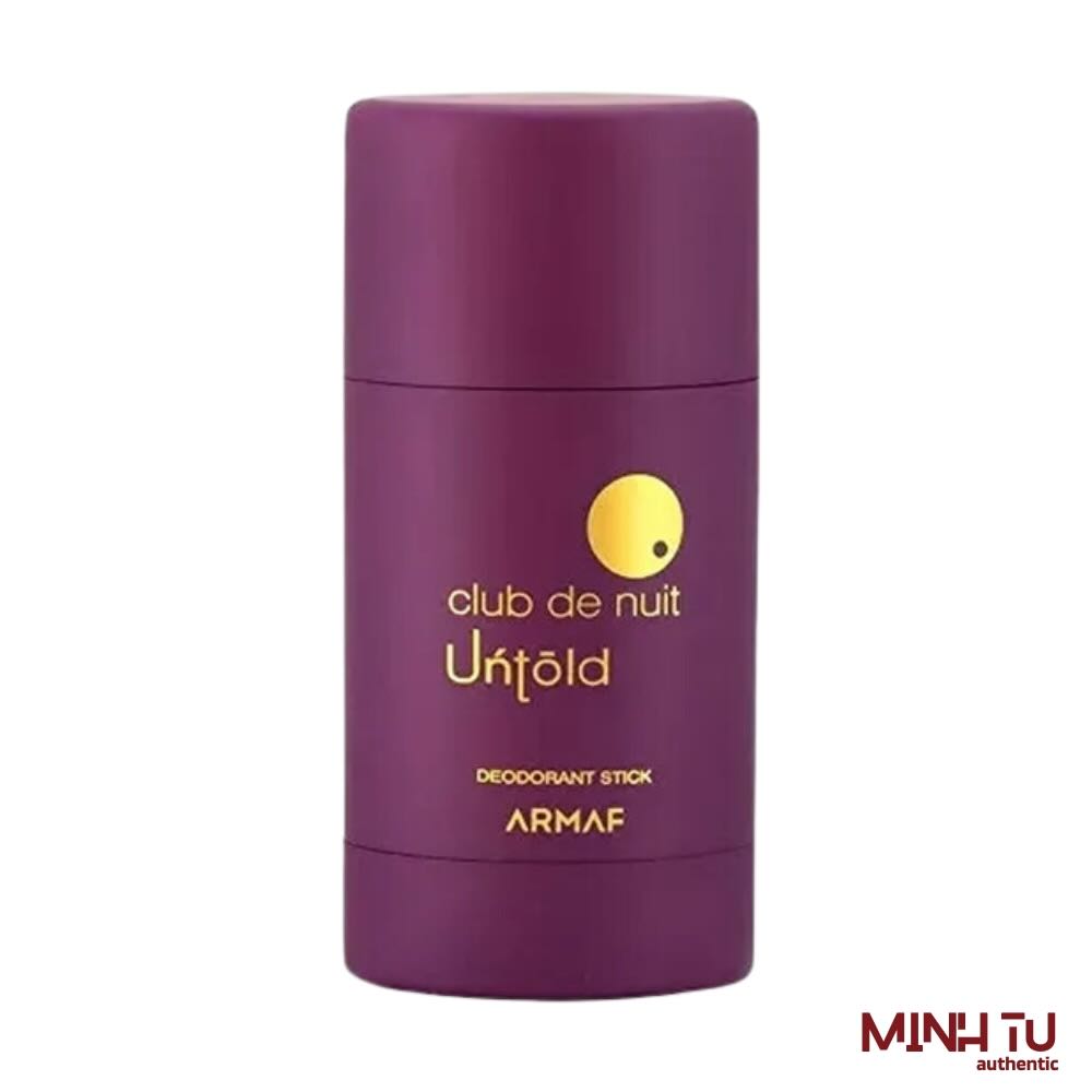 Lăn Khử Mùi Unisex Armaf Club De Nuit Untold Deodorant Stick 75g | Chính Hãng